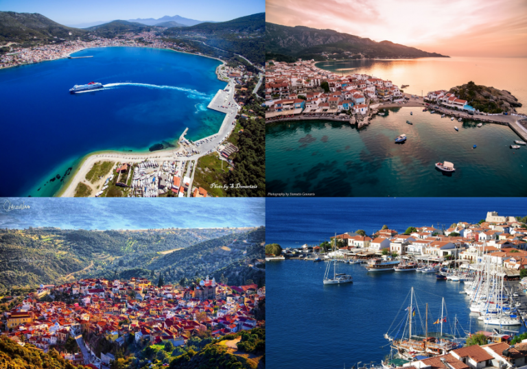 All towns and villages on Samos Island!