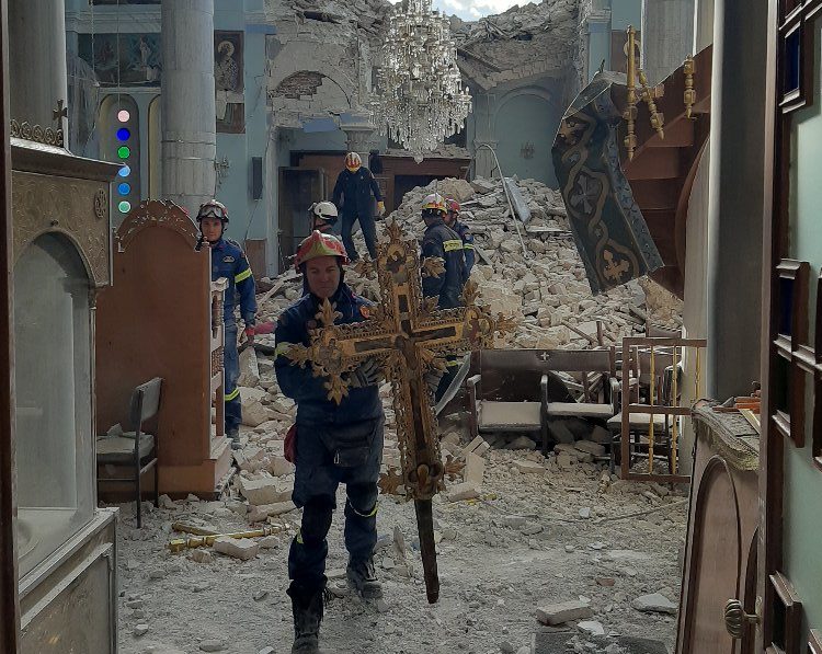 Απάντηση της Μητρόπολης Σάμου στον ΣΥΡΙΖΑ για την αντιμετώπιση των ζημιών του σεισμού