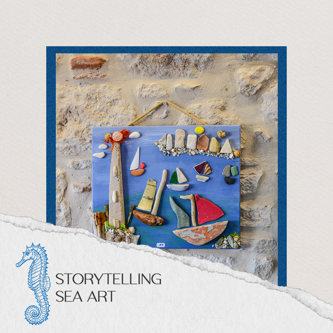 Έκθεση χειροτεχνίας “Storytelling Sea Art” από 8/8 έως 24/9 στο Πυθαγόρειο