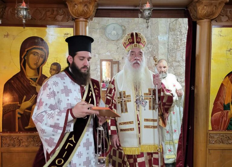 Ο μητροπολίτης κ. Ευσέβιος στην Κύπρο για τον εορτασμό του Αγίου Ερμογένους Επισκόπου Σάμου